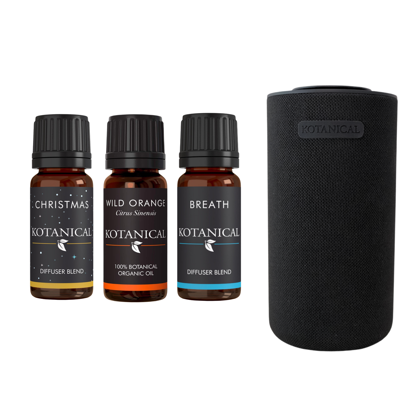 Rechargeable Diffuser Holiday Bundle (Black)