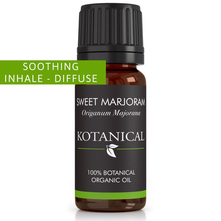 Sweet Marjoram Essential Oil kotanical 